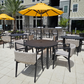 Round Dining Table 36" w UMB Hole