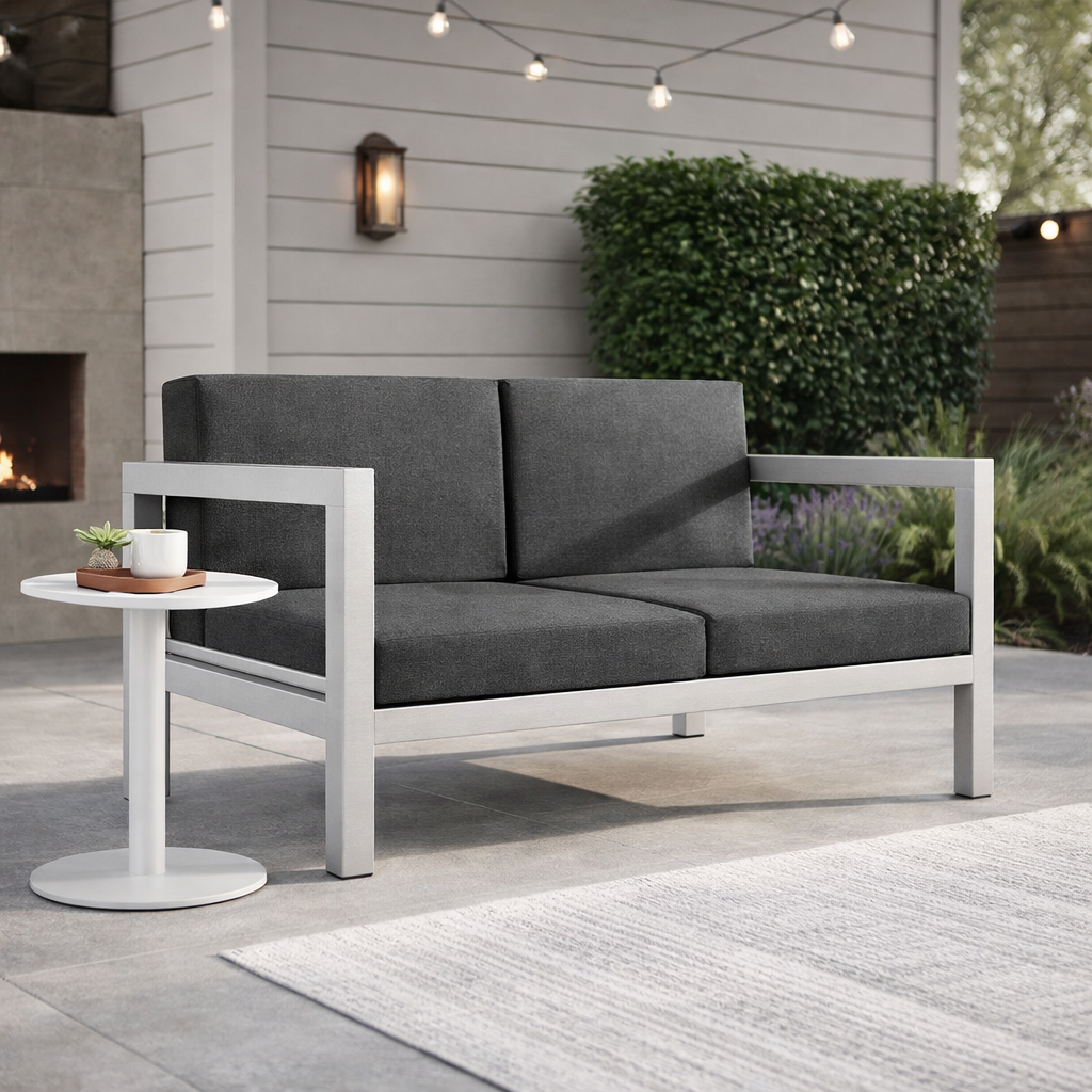 Aqua Loveseat