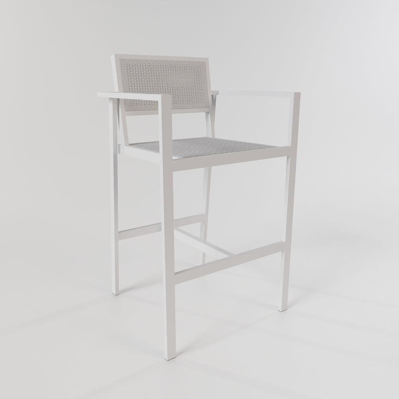 Aqua Bar Stool [Wicker]