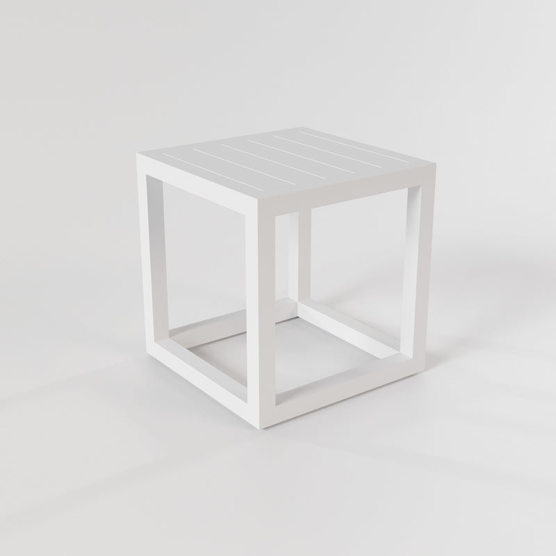 Aqua End Table