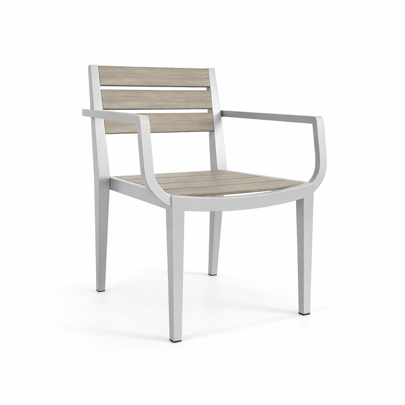 Biscayne Dining Chair w DW Slat