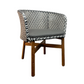 Wicker Chair w Teak Frame // SJM