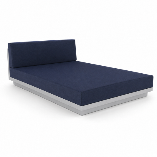 Aqua Armless Daybed