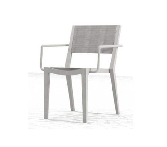 Biscayne Dining Chair [w Round Arms]